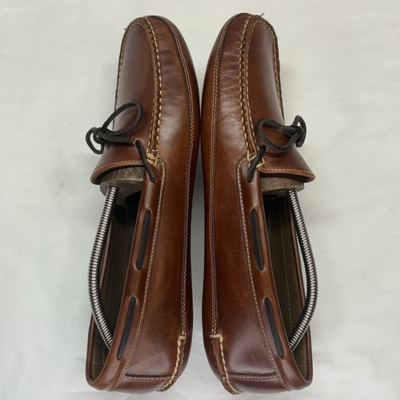 Men's L.L. Bean Bison Double‑Sole Slipper Leather‑Lined Size 12 D New (No Box) - Picture 6 of 16